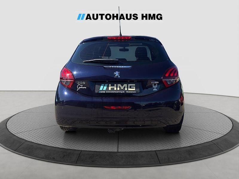 Gebraucht Peugeot 208 Active 82 PS (60 kW) 2018 Blau Kleinwagen