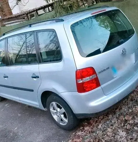 Gebraucht VW Touran 115 PS (84 kW) 2003 Silber Van / Kleinbus