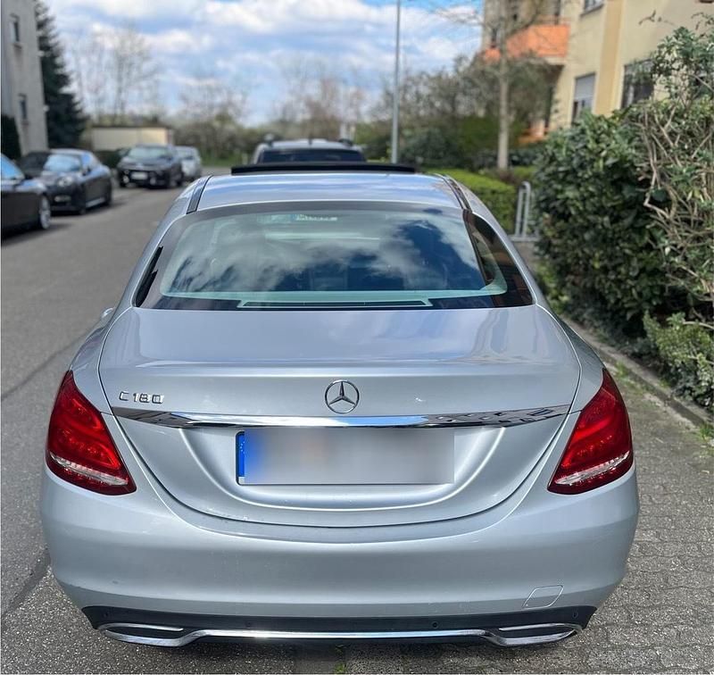 Silber Gebraucht 2016 Mercedes C180 Limousine | 16.500 € (Guter Preis) - Bild 1/4