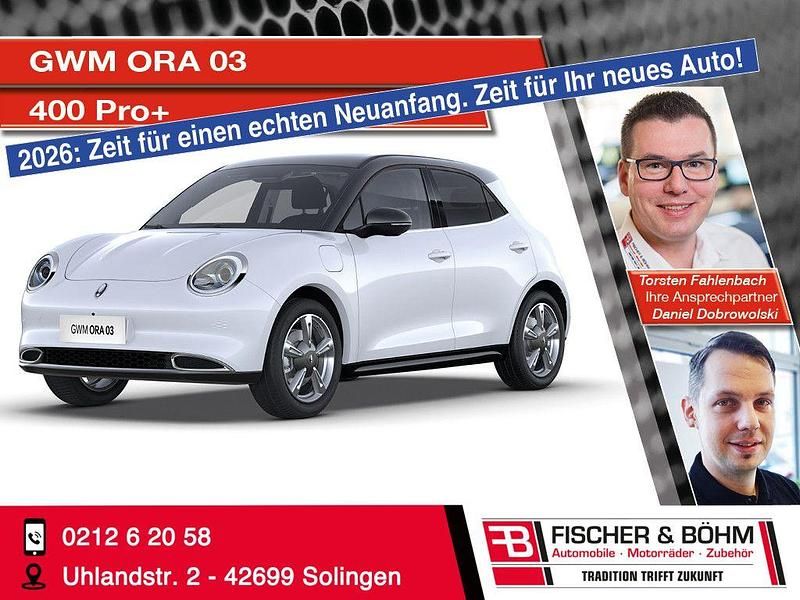 Gebraucht Ora 03 Pro+ 125 kW (171 PS) 2025 Weiß Kleinwagen