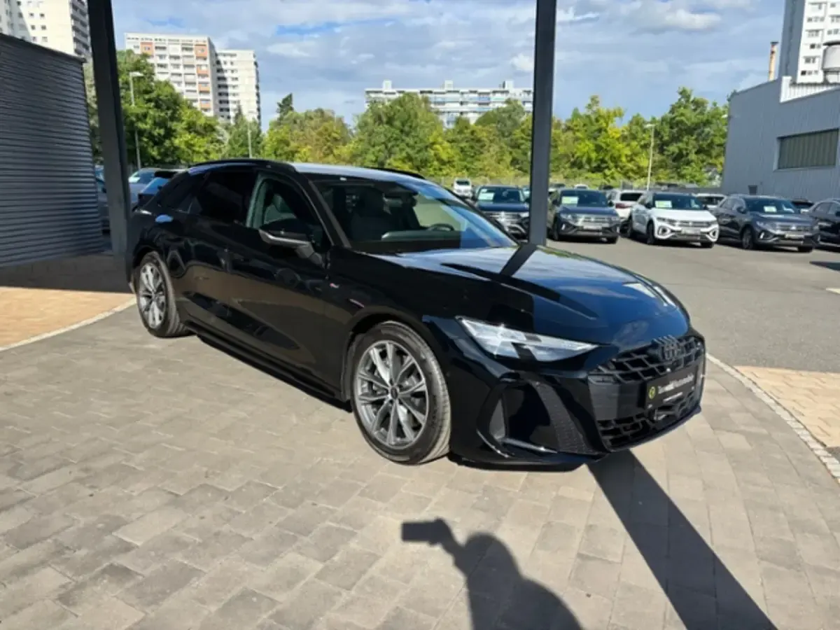 Ny Audi A6 S-Line 204 HK (150 kW) 2025 Sort Stationcar