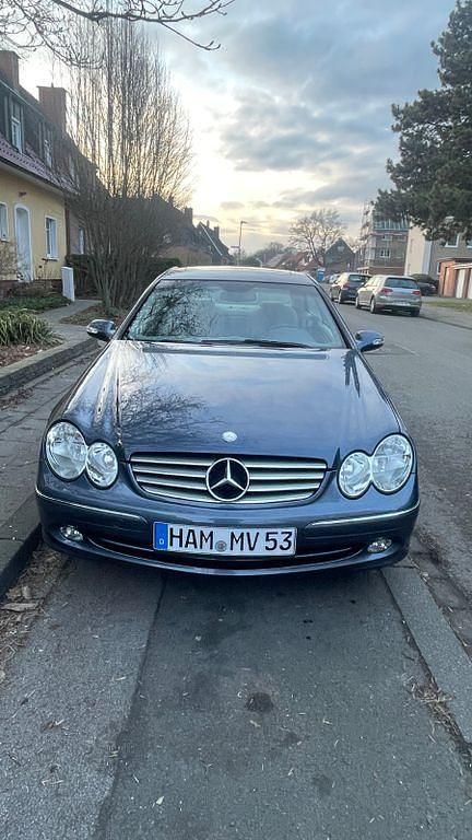 Gebraucht Mercedes CLK200 Elegance 163 PS (119 kW) 2002 Blau Coupé