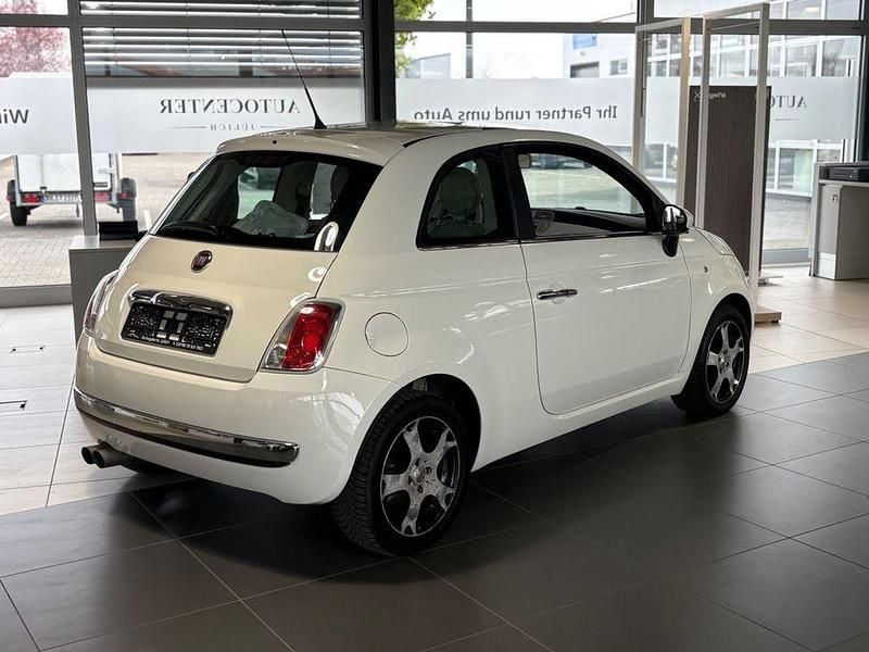 Gebraucht Fiat 500 Pop 101 PS (74 kW) 2009 Weiß Cabrio