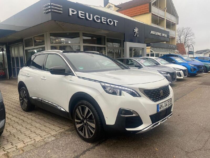 Weiss metallic Gebraucht 2020 Peugeot 3008 GT SUV | 21.900 € (Fairer Preis) - Bild 1/4