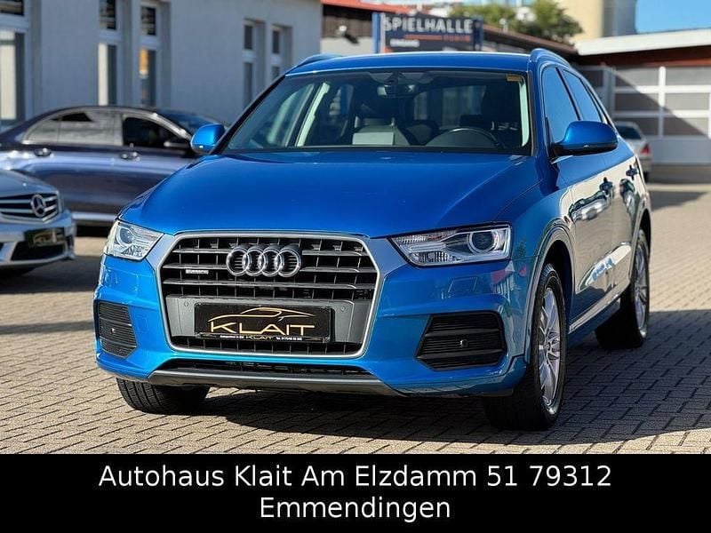 Blau Gebraucht 2016 Audi Q3 Sport SUV | 18.990 € (Fairer Preis) - Bild 1/4