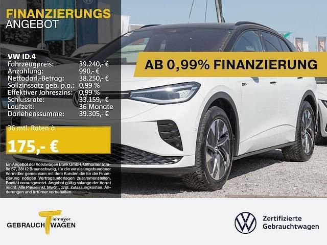 Weiß Gebraucht 2023 VW ID.4 GTX SUV | 42.990 € (Teuer) - Bild 1/4