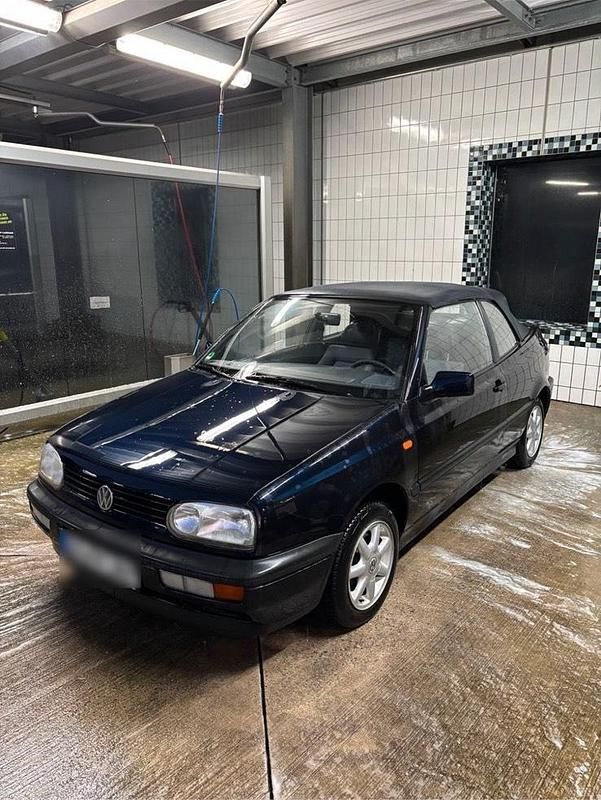 Blau Gebraucht 1997 VW Golf Cabriolet Cabrio | 3.000 € (Fairer Preis) - Bild 1/3