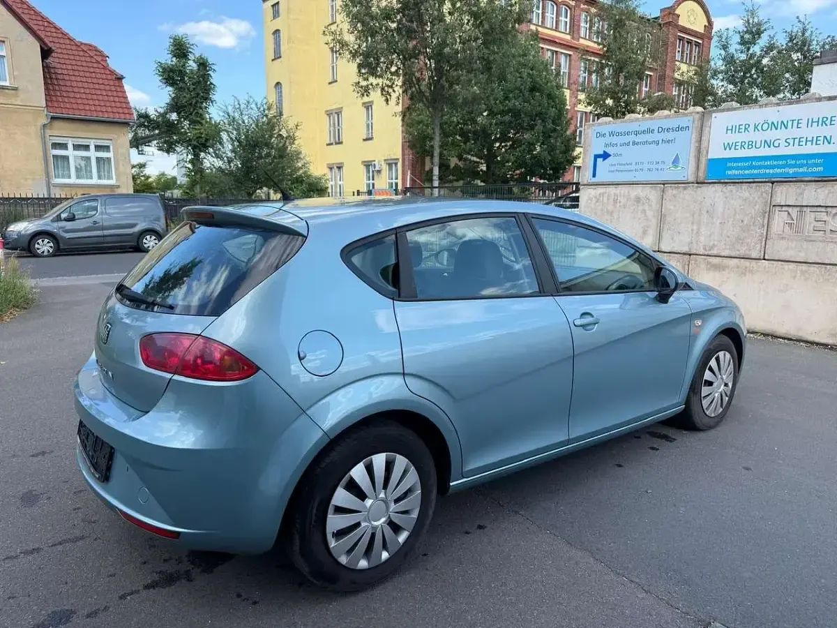 Gebraucht Seat Leon Reference 86 PS (63 kW) 2009 Blau Kleinwagen