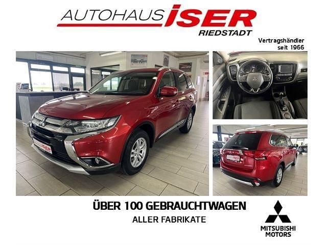 Gebraucht Mitsubishi Outlander Plus 150 PS (110 kW) 2016 Rot SUV