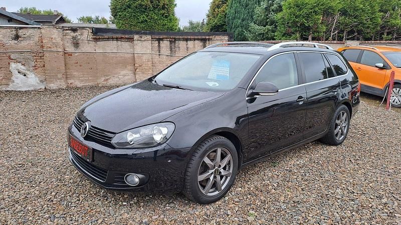 Schwarz Gebraucht 2013 VW Golf VI Highline Kombi | 8.950 € (Teuer) - Bild 1/4