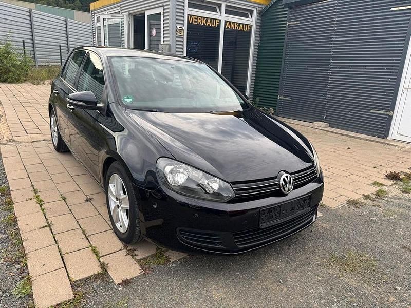 Schwarz Gebraucht 2009 VW Golf VI Comfortline Limousine | 5.490 € (Fairer Preis) - Bild 1/4