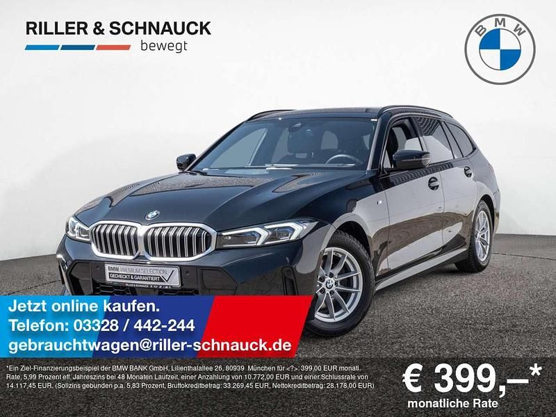 Black sapphire Gebraucht 2024 BMW 320 M Sport Kombi | 38.950 € (Guter Preis) - Bild 1/4