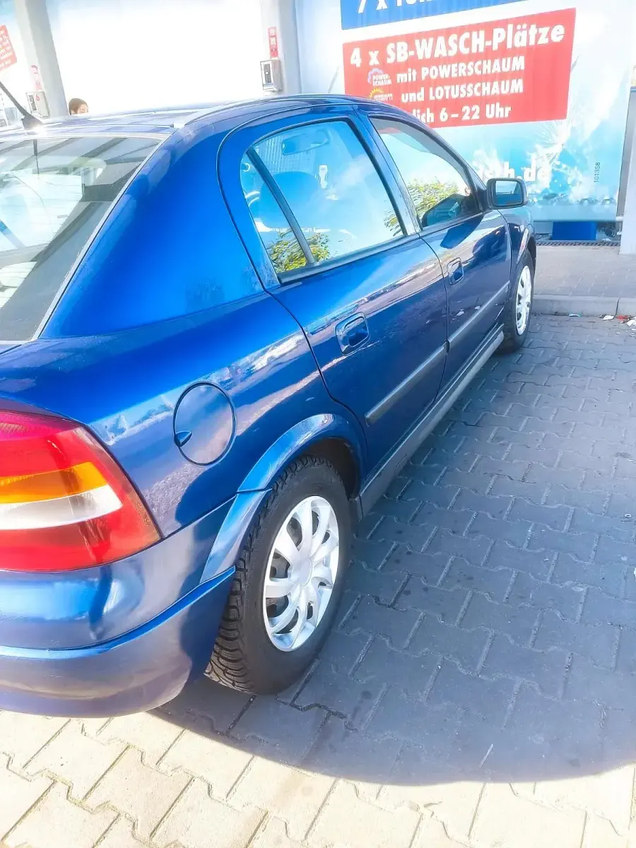 Gebraucht Opel Astra 97 PS (71 kW) 2004 Blau Limousine