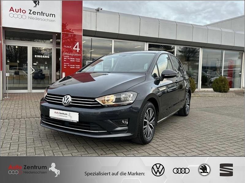 Grau Gebraucht 2016 VW Golf Sportsvan Allstar Van / Kleinbus | 13.970 € (Fairer Preis) - Bild 1/3