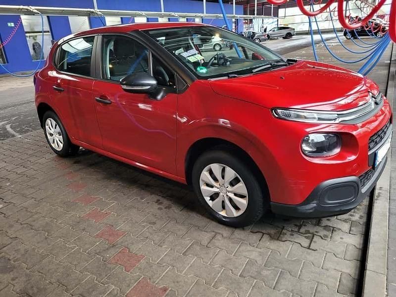 Rot Gebraucht 2019 Citroën C3 PureTech Kleinwagen | 4.999 € (Superpreis) - Bild 1/4