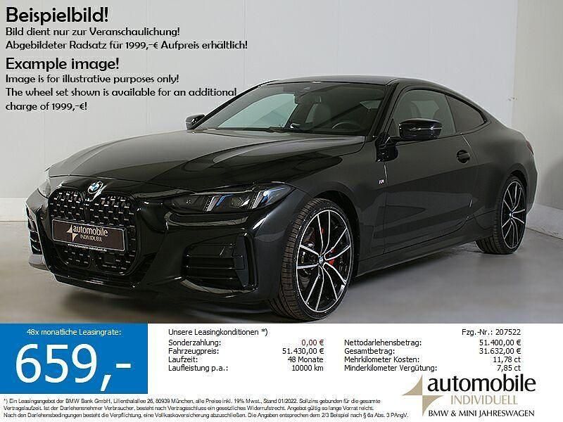 Saphirschwarz met. Gebraucht 2025 BMW 430 M Sport Coupé | 51.240 € (Fairer Preis) - Bild 1/4