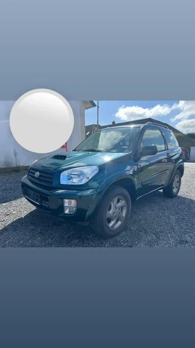 Gebraucht Toyota RAV4 116 PS (85 kW) 2002 Grün SUV