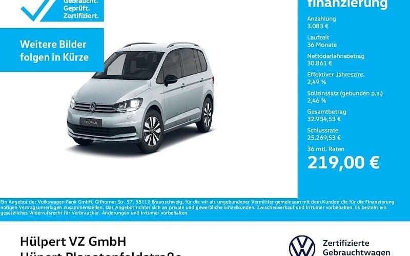 Gebraucht VW Touran Goal 122 PS (89 kW) 2025 Silber Van / Kleinbus