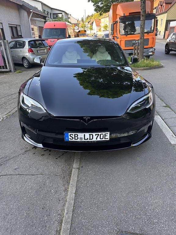Gebraucht Tesla Model S Plaid 759 kW (1033 PS) 2022 Schwarz Kleinwagen