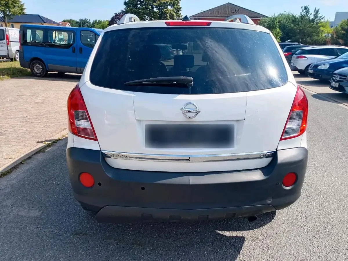 Gebraucht Opel Antara 2014 Weiß SUV