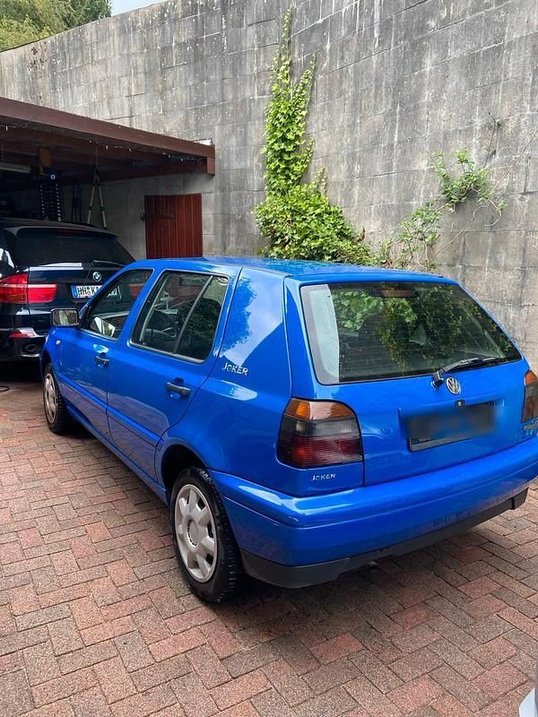 Blau Gebraucht 1997 VW Golf III Limousine | 1.500 € (Guter Preis) - Bild 1/4