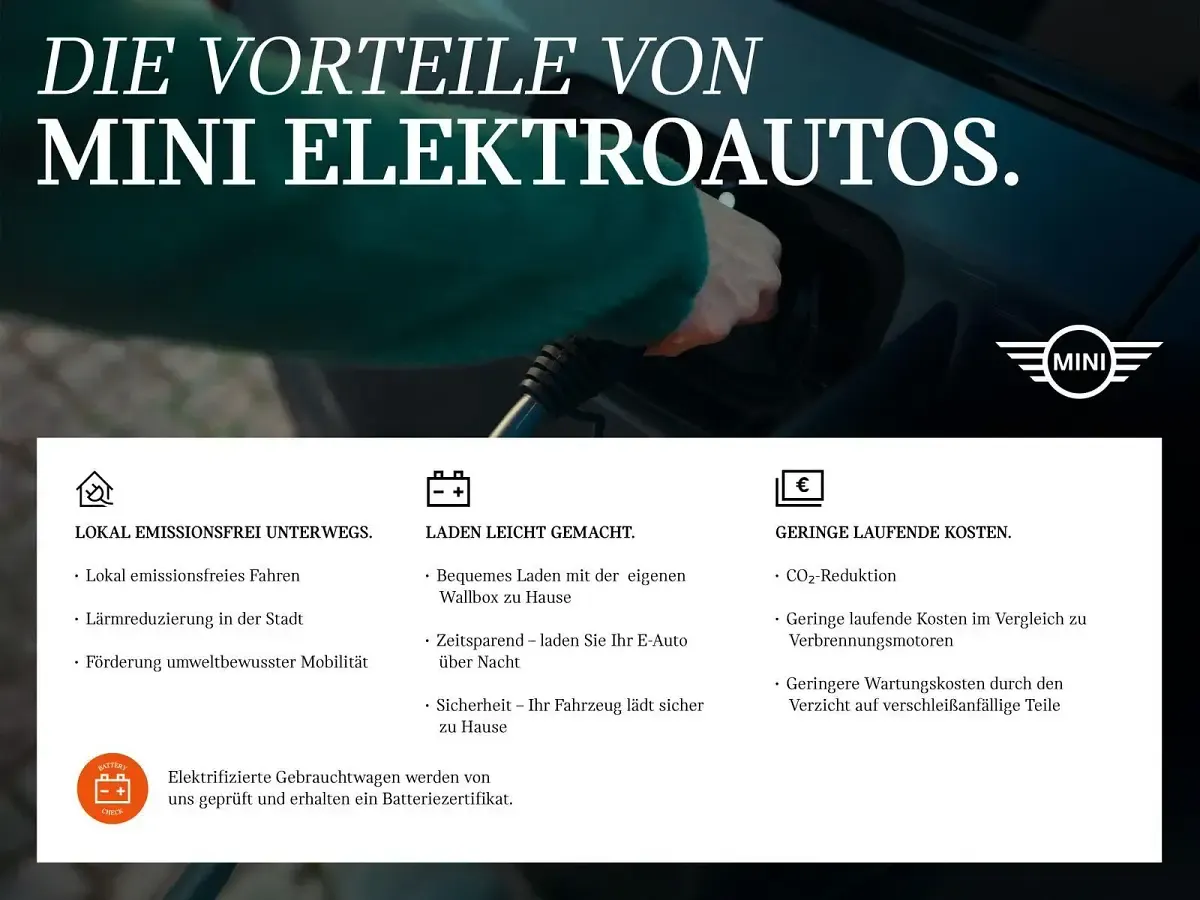 Gebraucht Mini Cooper SE 135 kW (184 PS) 2022 Blau Kleinwagen