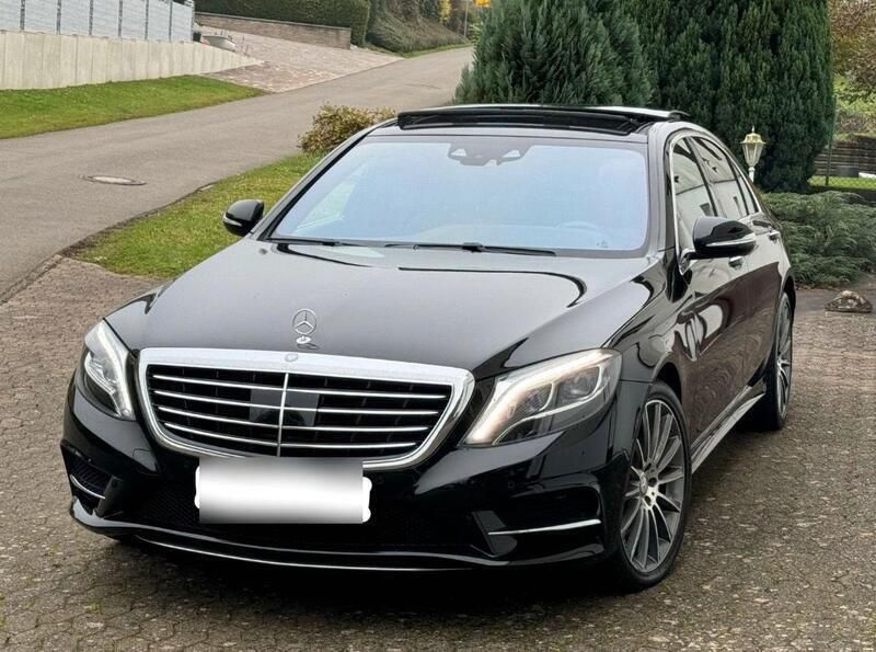 Schwarz Gebraucht 2014 Mercedes S350 AMG line Limousine | 38.900 € (Etwas zu teuer) - Bild 1/4