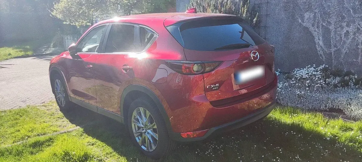 Gebraucht Mazda CX-5 Ad'Vantage 184 PS (135 kW) 2021 Rot SUV