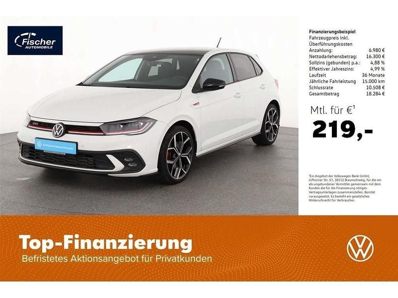 Weiss Gebraucht 2022 VW Polo GTI Kleinwagen | 23.280 € (Guter Preis) - Bild 1/4