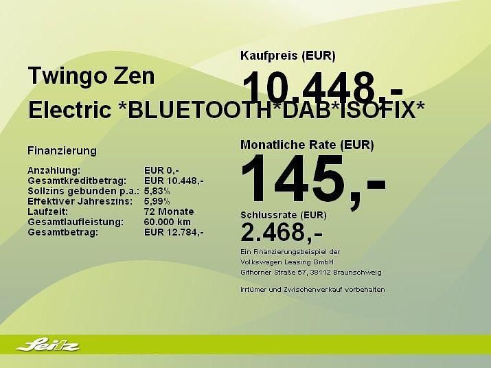 Weiß Gebraucht 2022 Renault Twingo Zen Kleinwagen | 10.448 € (Guter Preis) - Bild 1/1