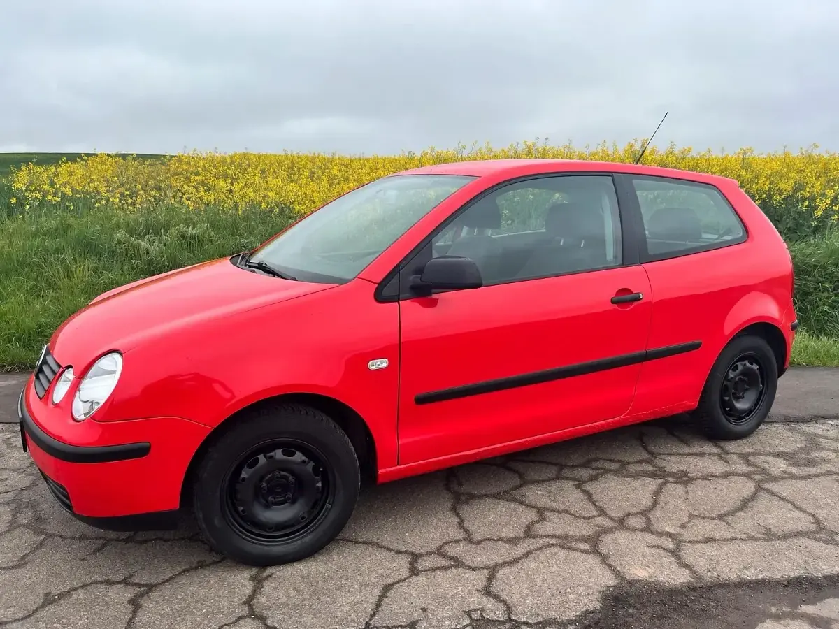 Brugt VW Polo 60 HK (44 kW) 2002 Rød Hatchback