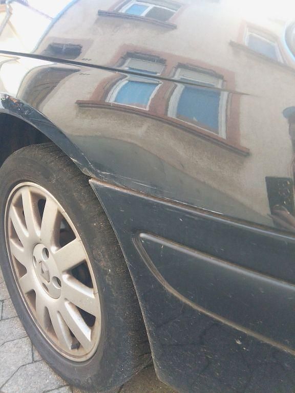 Gebraucht Renault Scénic Expression 107 PS (78 kW) 2002 Schwarz Van / Kleinbus