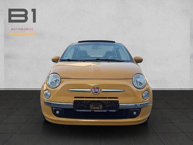 Gebraucht Fiat 500 Lounge 69 PS (50 kW) 2015 Gelb Cabrio