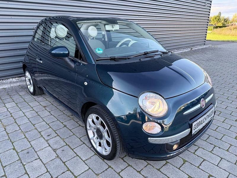 Gebraucht Fiat 500 Lounge 69 PS (50 kW) 2013 Blau Cabrio