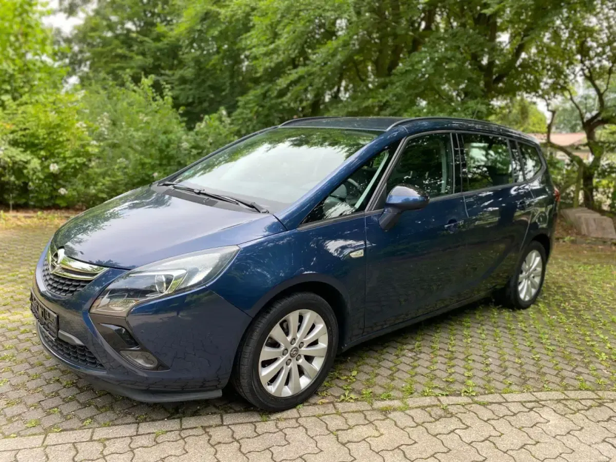 Gebraucht Opel Zafira 140 PS (102 kW) 2013 Blau Van / Kleinbus