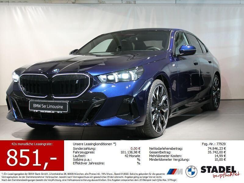 Blau Neu 2025 BMW i5 M Sport Limousine | 74.019 € (Fairer Preis) - Bild 1/4