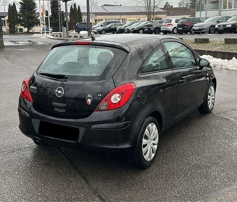 Gebraucht Opel Corsa 90 PS (66 kW) 2008 Schwarz Kleinwagen