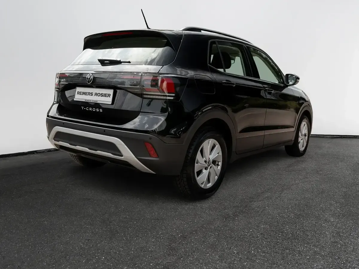 Gebraucht VW T-Cross Life 70 PS (51 kW) 2025 Schwarz SUV