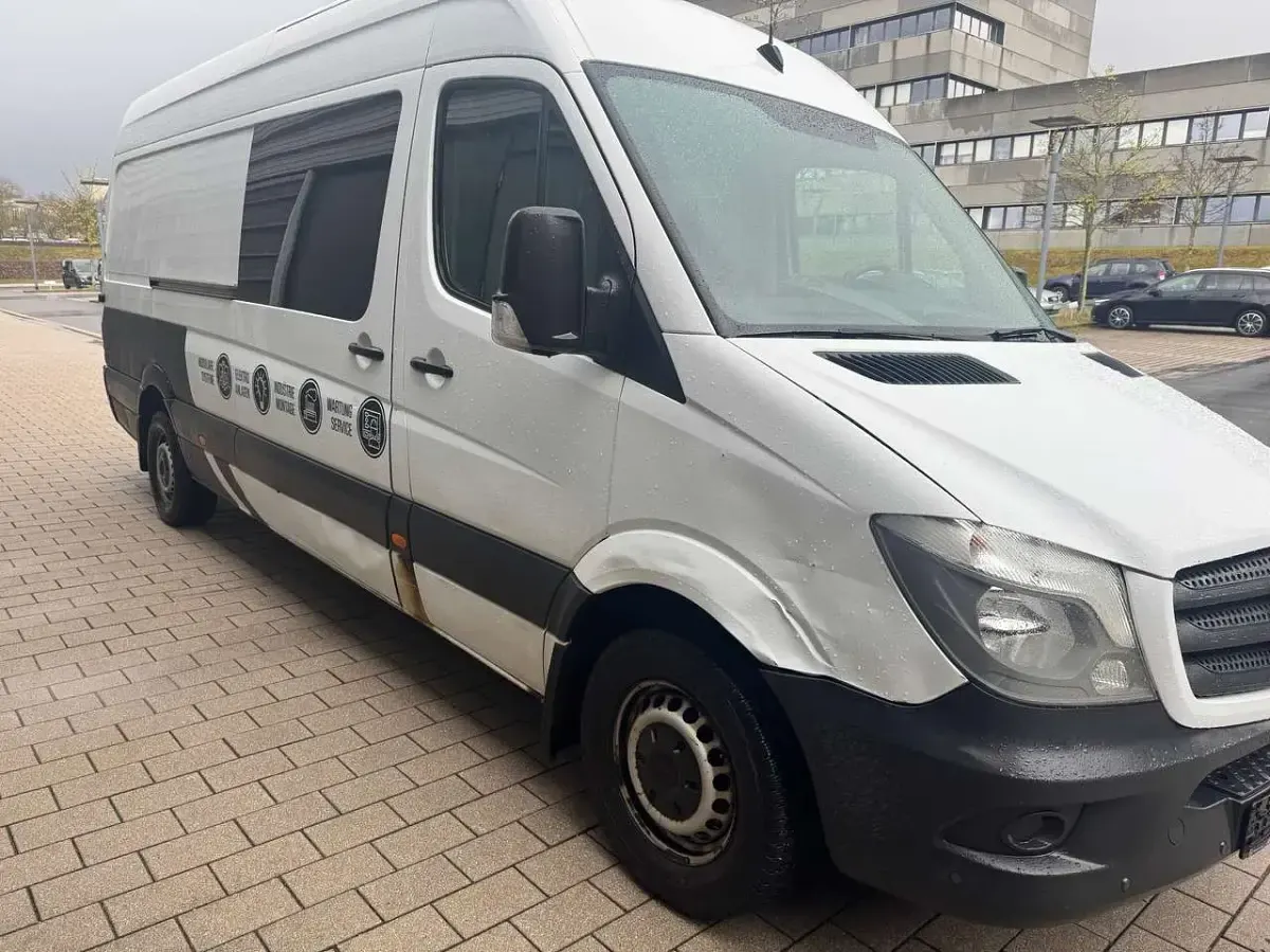 Gebraucht Mercedes Sprinter 163 PS (119 kW) 2014 Weiß Van
