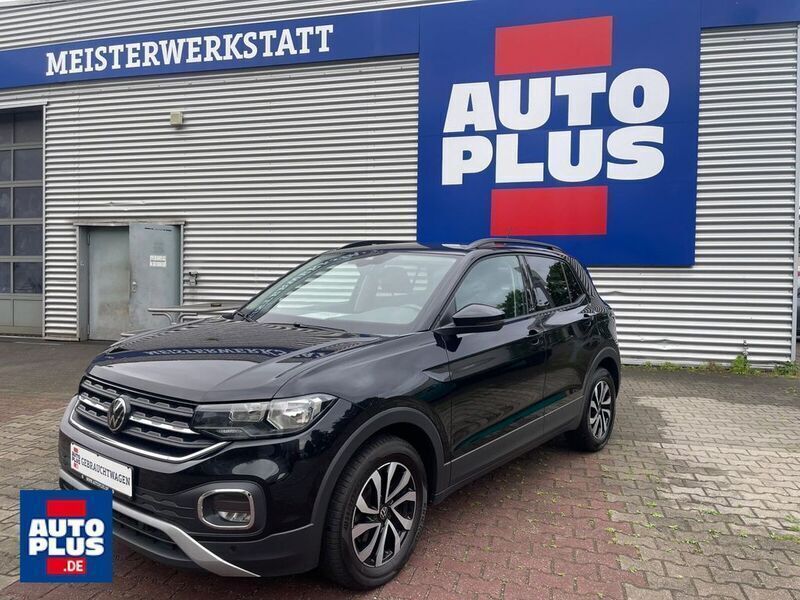 Schwarz Gebraucht 2022 VW T-Cross SUV | 15.989 € (Guter Preis) - Bild 1/4