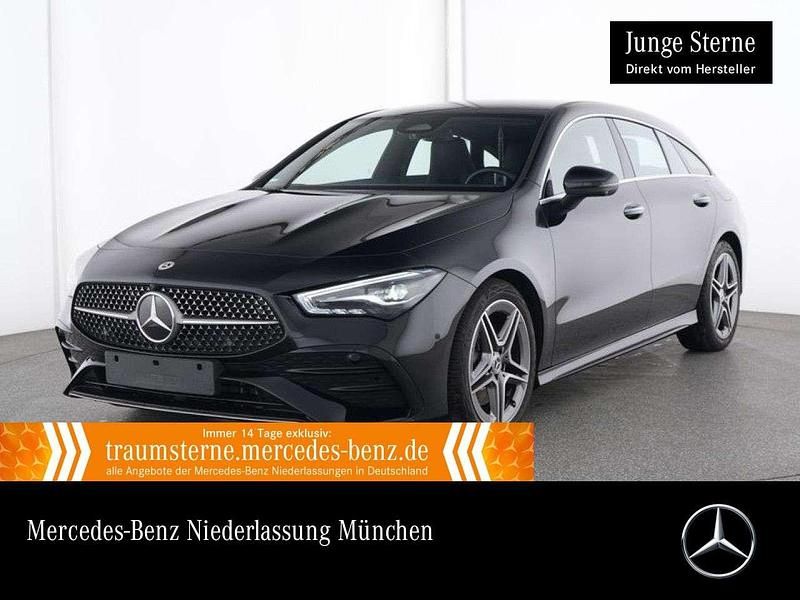 Kosmosschwarz Gebraucht 2024 Mercedes CLA200 AMG Kombi | 30.990 € (Guter Preis) - Bild 1/3