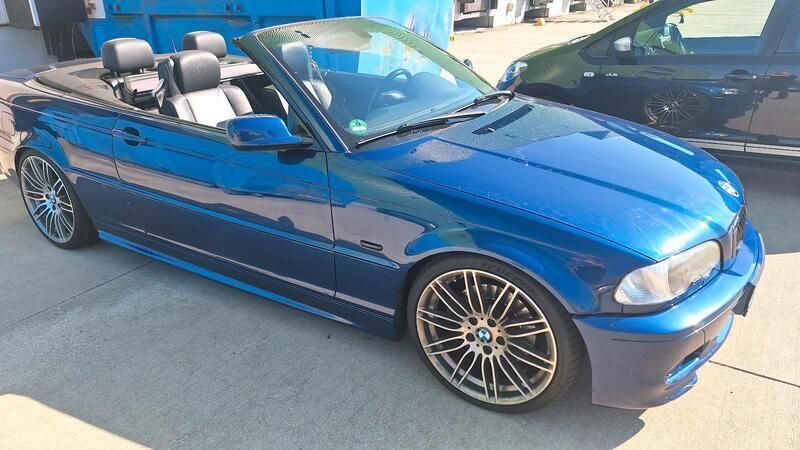 Blau Gebraucht 2003 BMW 330 Cabriolet Cabrio | 8.000 € (Superpreis) - Bild 1/4