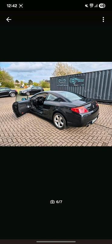 Gebraucht Peugeot 407 Coupe 163 PS (119 kW) 2009 Schwarz Coupé