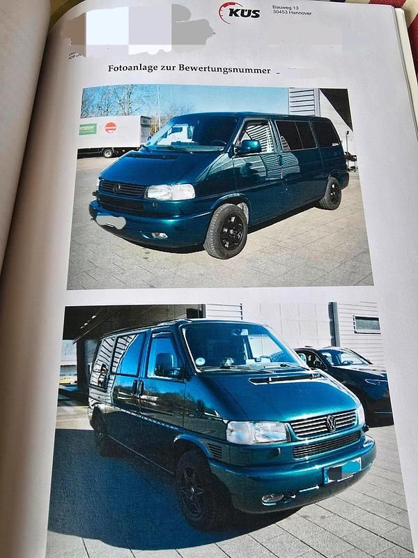 Grün Gebraucht 1998 VW Multivan Van | 13.800 € - Bild 1/4