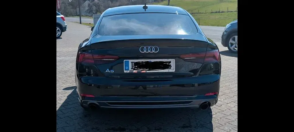 Gebraucht Audi A5 Sportback S-Line 252 PS (185 kW) 2019 Schwarz Kleinwagen
