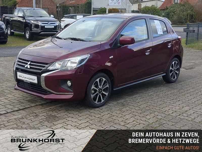 Bordeauxrot (p57) Gebraucht 2024 Mitsubishi Space Star Select+ Kleinwagen | 15.490 € (Fairer Preis) - Bild 1/3