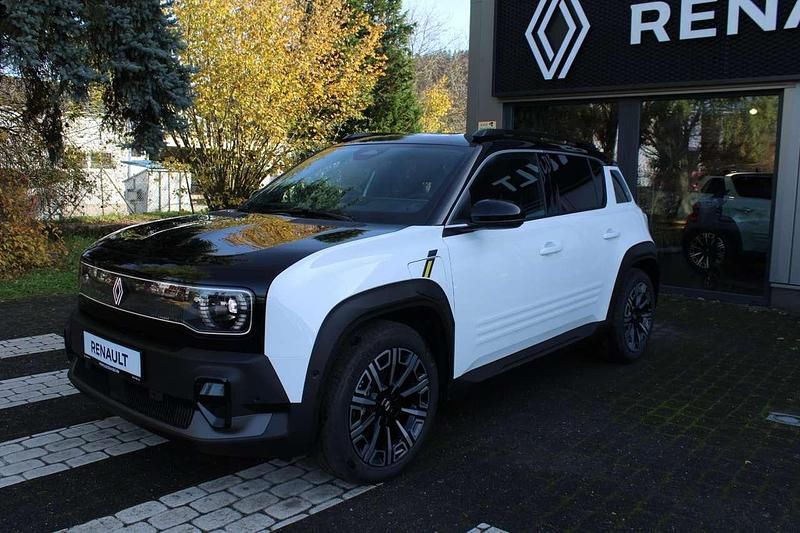 Neu Renault 4 E-Tech Iconic 110 kW (150 PS) 2025 Arktisweiß + black pearlschw SUV