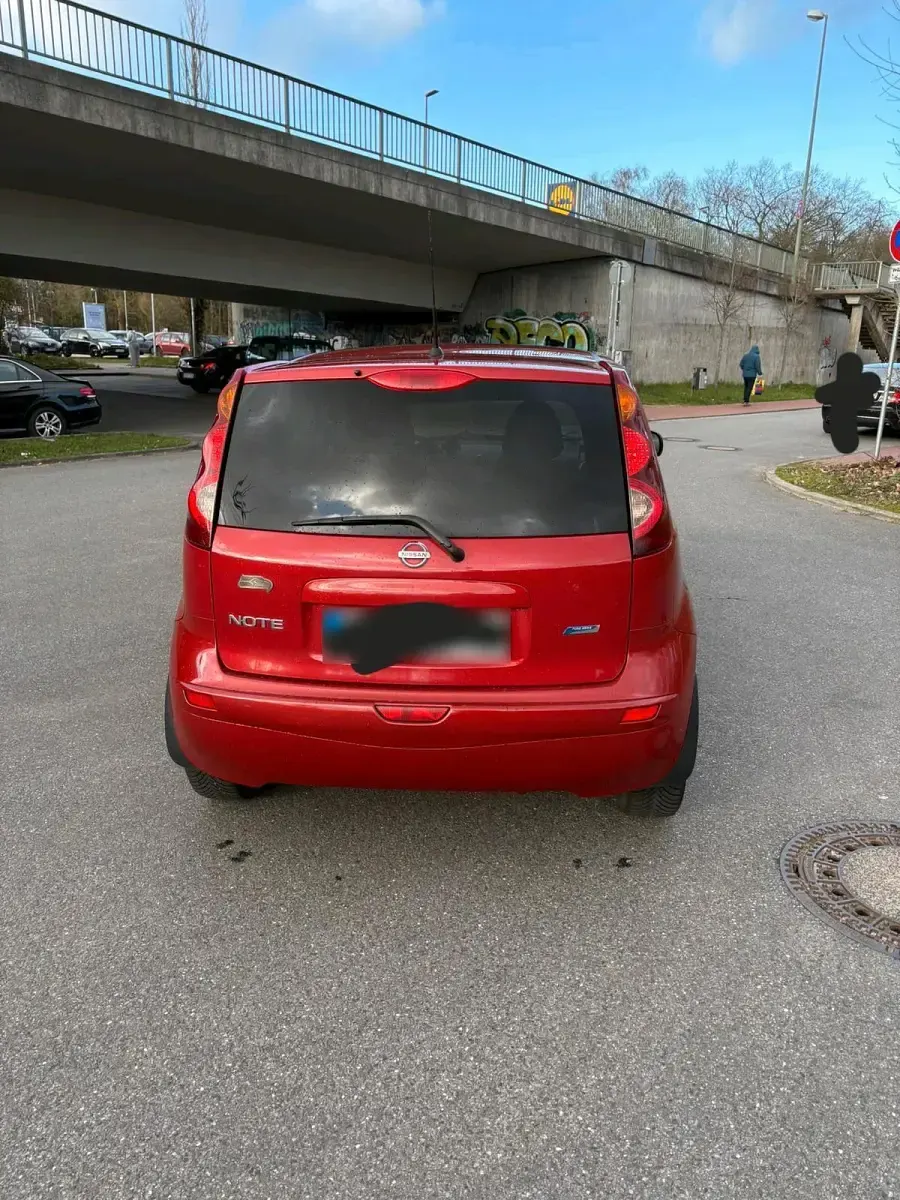 Gebraucht Nissan Note 88 PS (64 kW) 2013 Rot Kleinwagen