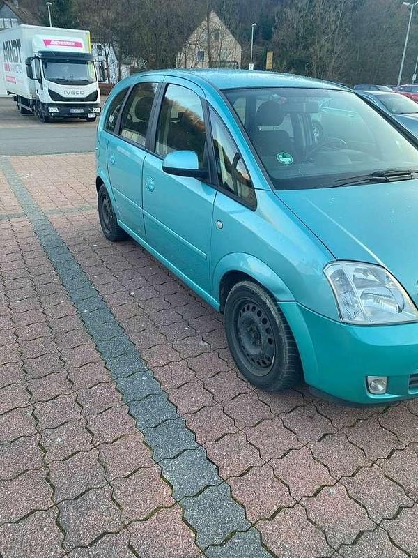 Gebraucht Opel Meriva Edition 101 PS (74 kW) 2005 Grün Van / Kleinbus