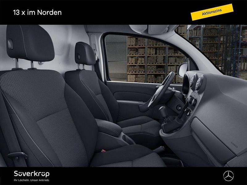Dravitschwarz (metallic) Gebraucht 2021 Mercedes Citan 111 Van | 14.697 € (Fairer Preis) - Bild 1/4